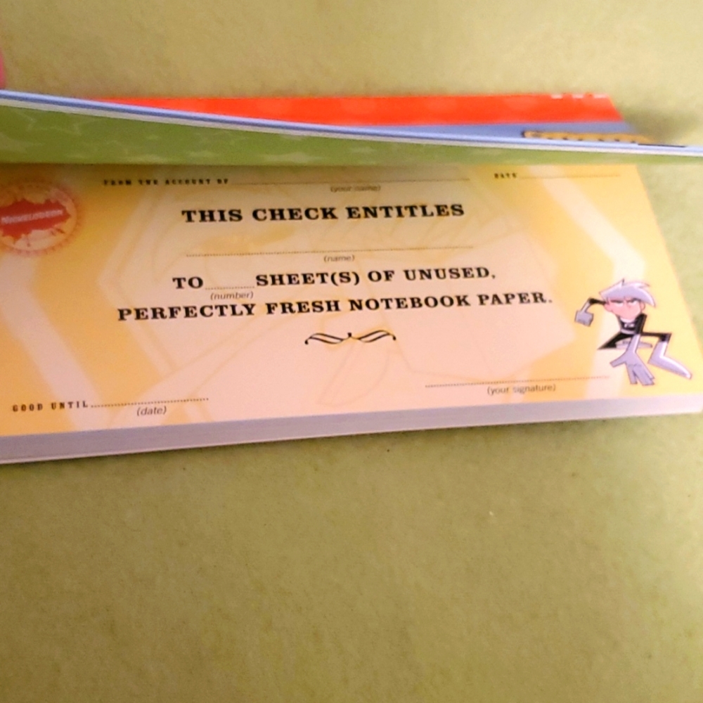 Nickelodeon IOU Checkbook - Picture 6 of 10